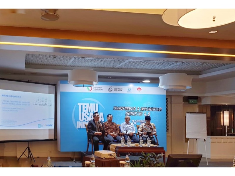 Balai Besar Keramik Veranstaltung zur Transformation von Industrie 4.0